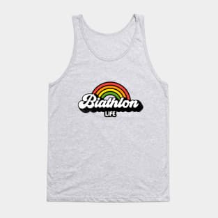 Groovy Rainbow Biathlon Life Tank Top